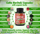 Icônes vegan et sans gluten associées à Cona Nature Haritaki.
