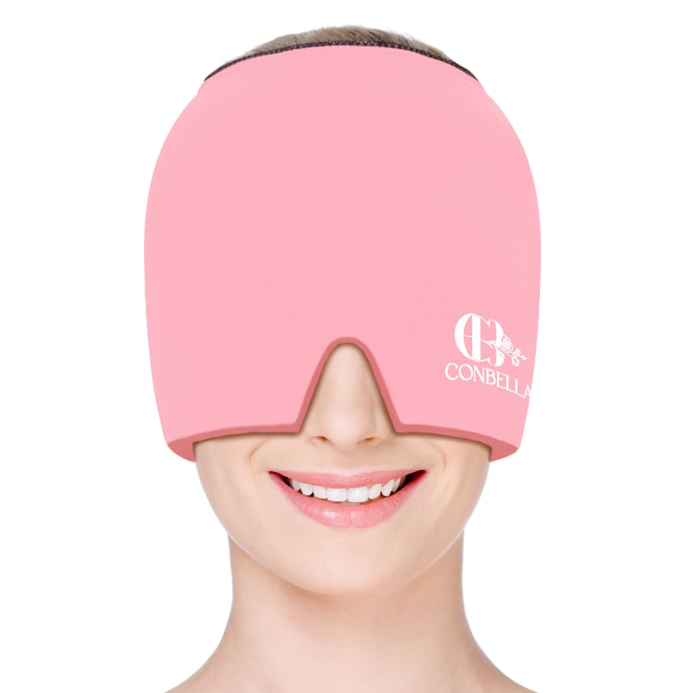 Cap Migraine CONBELLA Rose pour relief ciblé des tempes
