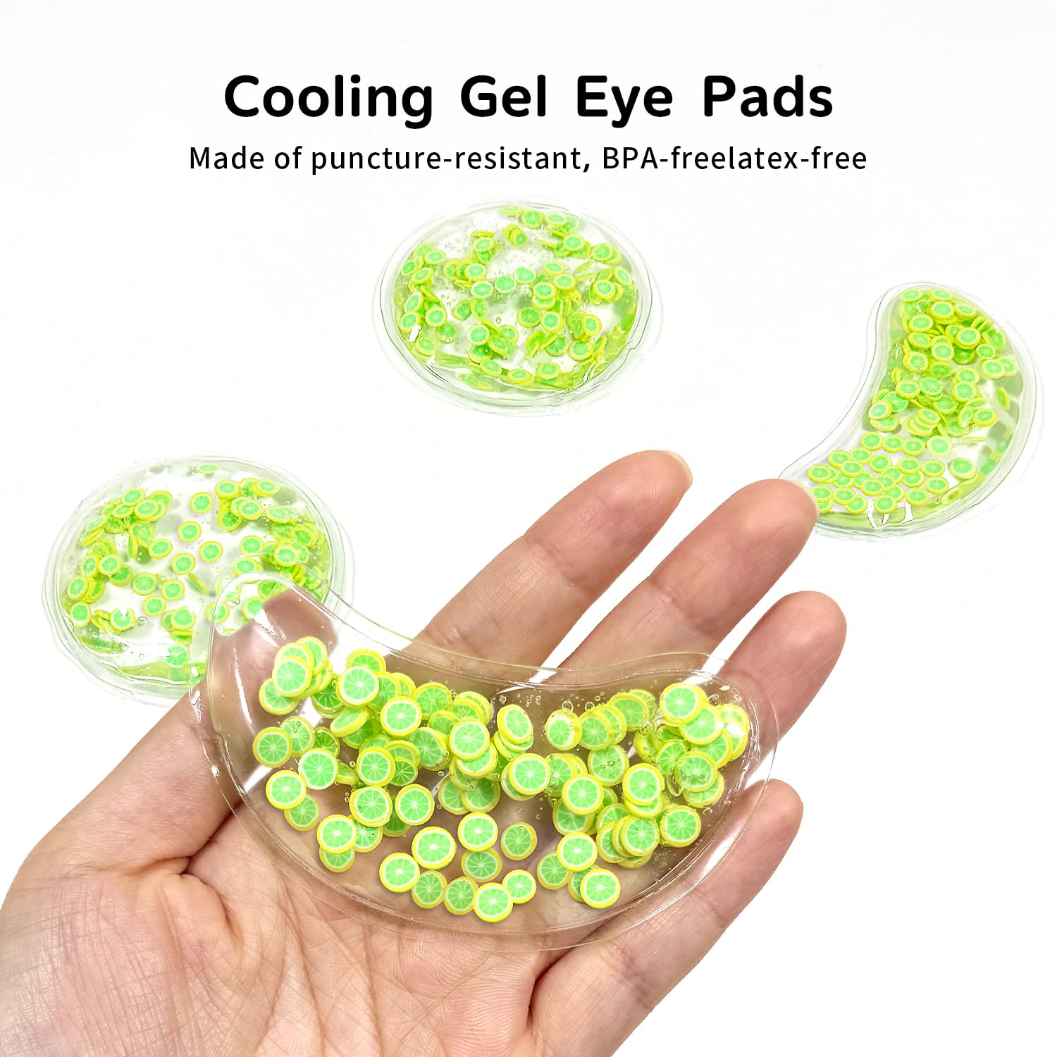 Contours des yeux flexibles CONBELLA: s'adaptent aux formes pour confort.