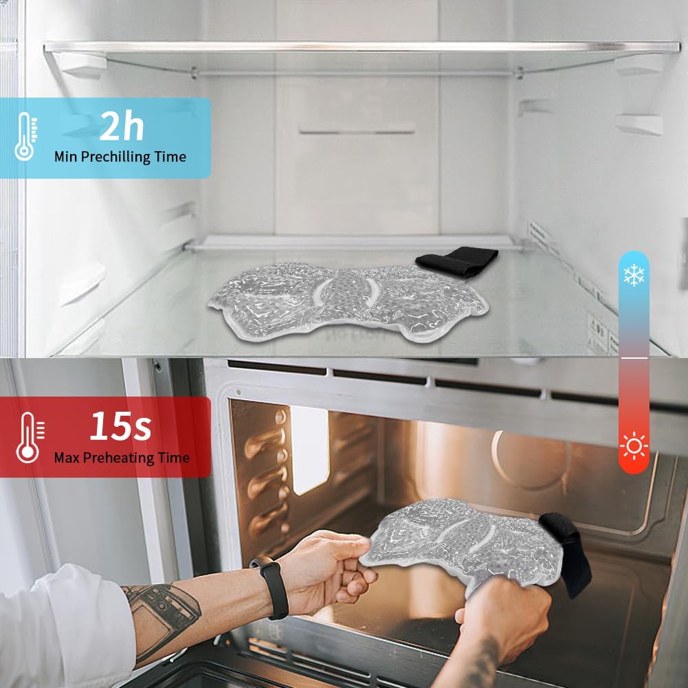Concentre Conbella design papillon multiusage facilitant l’application sur poignet, cheville et genou.