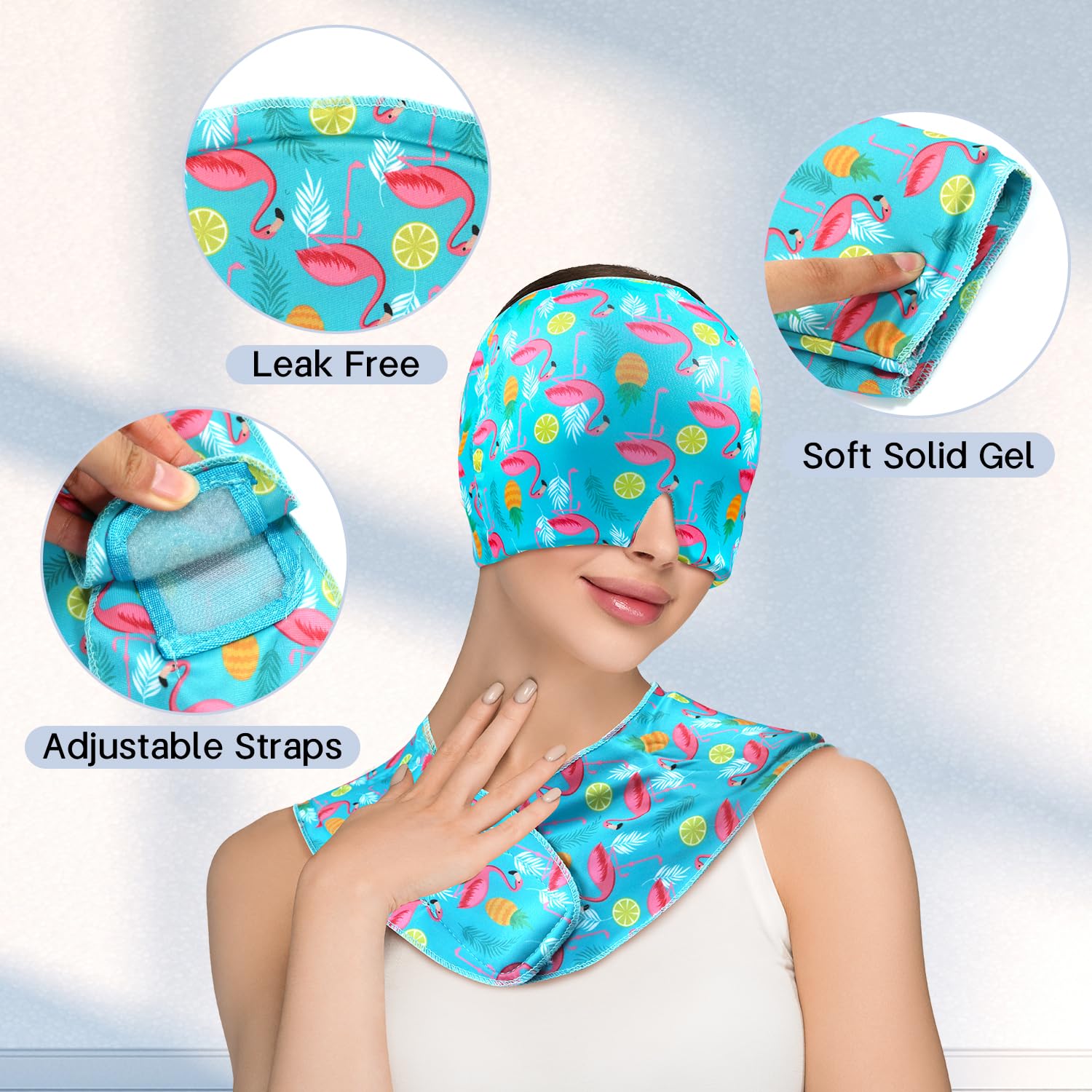 Etui de rangement hygiénique CONBELLA protège le gel et évite les odeurs lors du stockage.