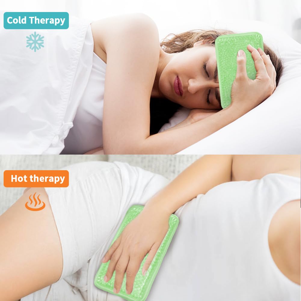 Conbella Gel Compresse verte epaule pliable – offre un refroidissement ciblé et flexible