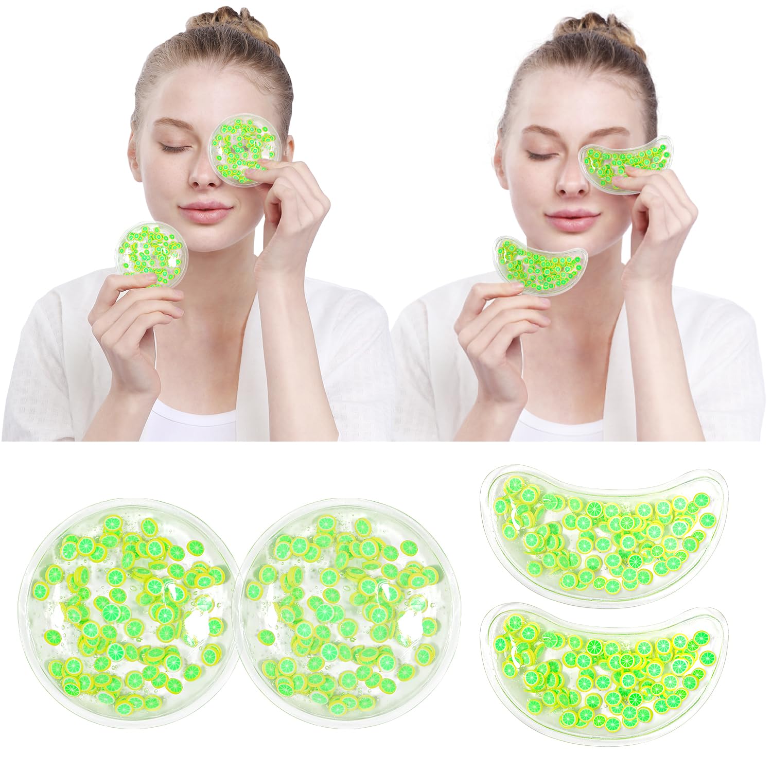 Patchs gel CONBELLA pour les yeux: chaud apaisant pour la détente nocturne.