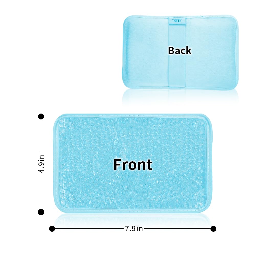 Pack glace CONBELLA pour dos, flexible et confortable pour douleurs lombaires.