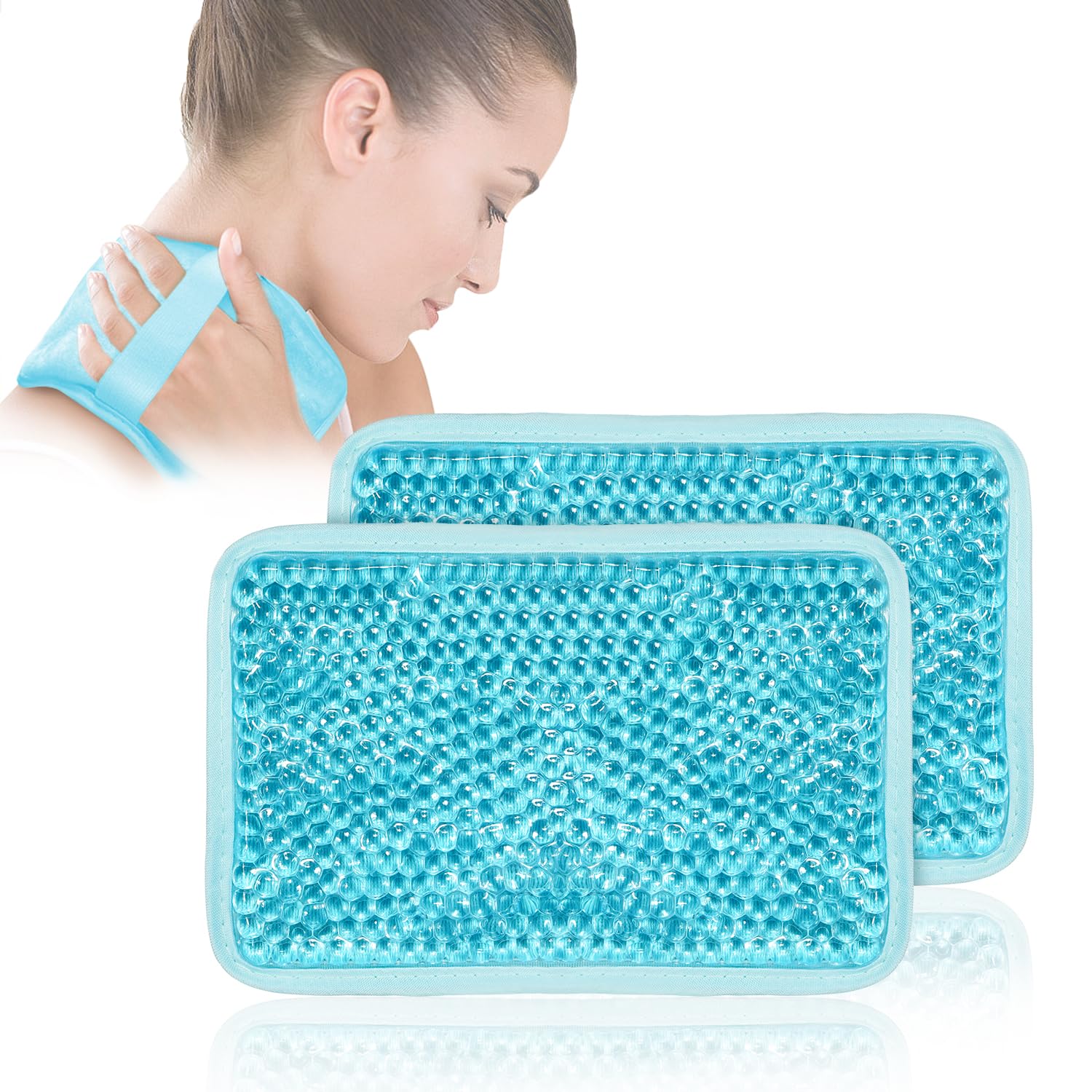 Pack glace CONBELLA pour genou, souplesse et récupération après effort.