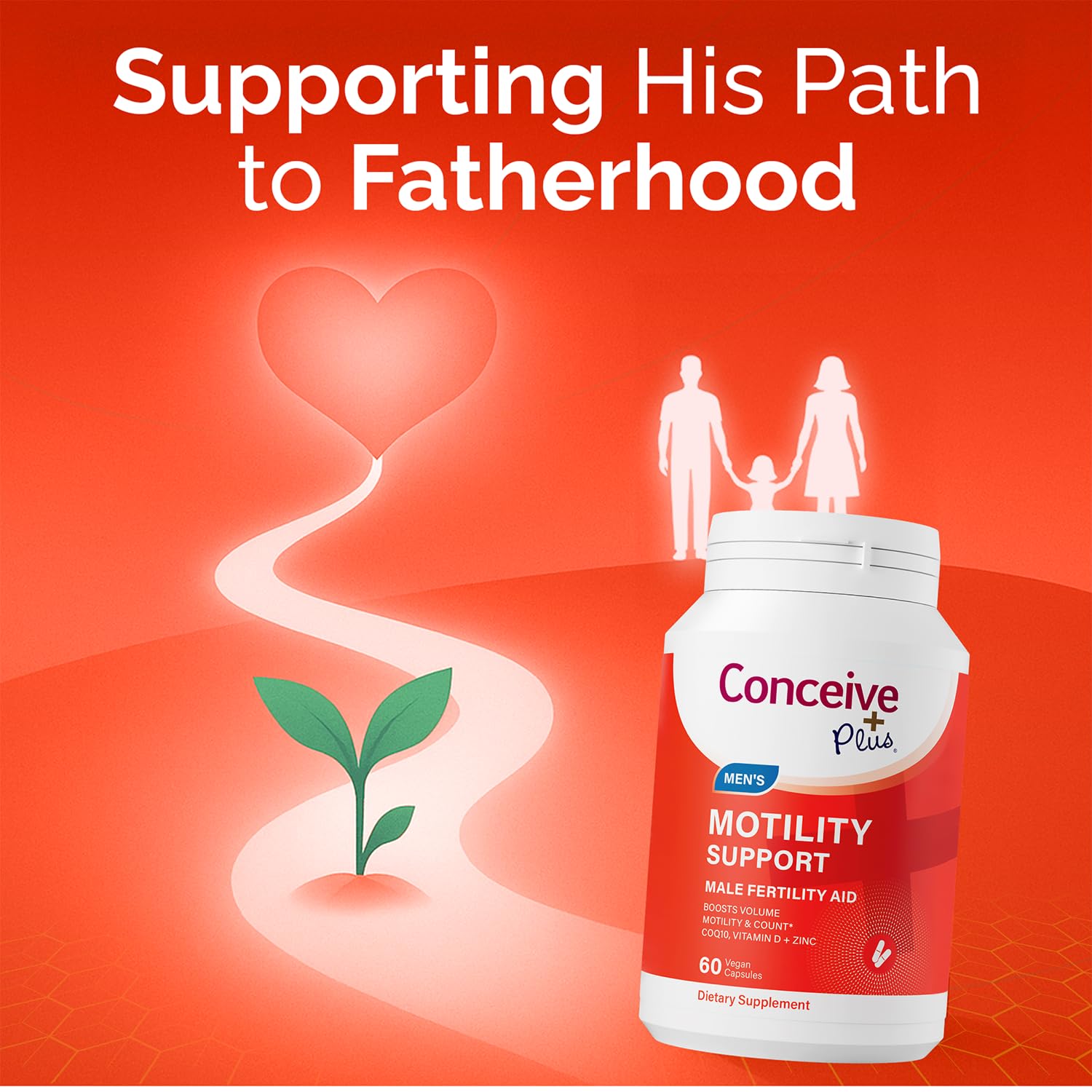 CONCEIVE PLUS antioxydants et multivitamine: bien‑être masculin global