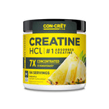 CON-CRET Créatine HCl en poudre, énergie musculaire et absorption améliorée.