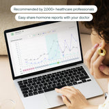Connexion sans fil entre l'analyseur et l'application Mira pour un suivi en temps réel.