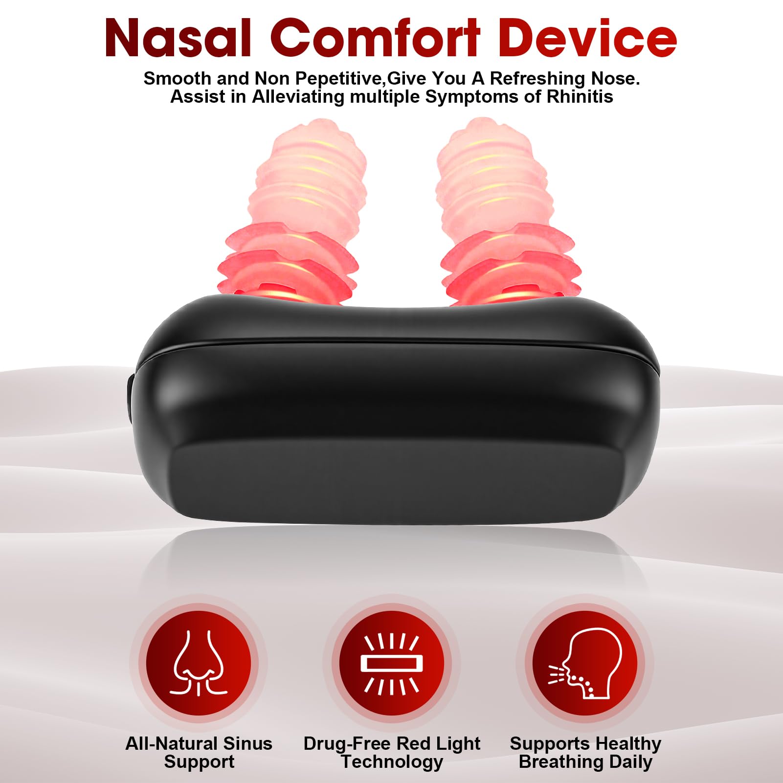 CONNOVA appareil nasal portable pour soins nasaux en déplacement.