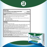 Formule Contac sans gluten et sans colorants artificiels.