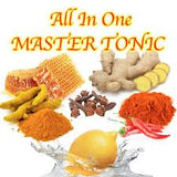 Content Household tonique maître 64 onces – dose pratique pour l'intégration dans votre routine santé.