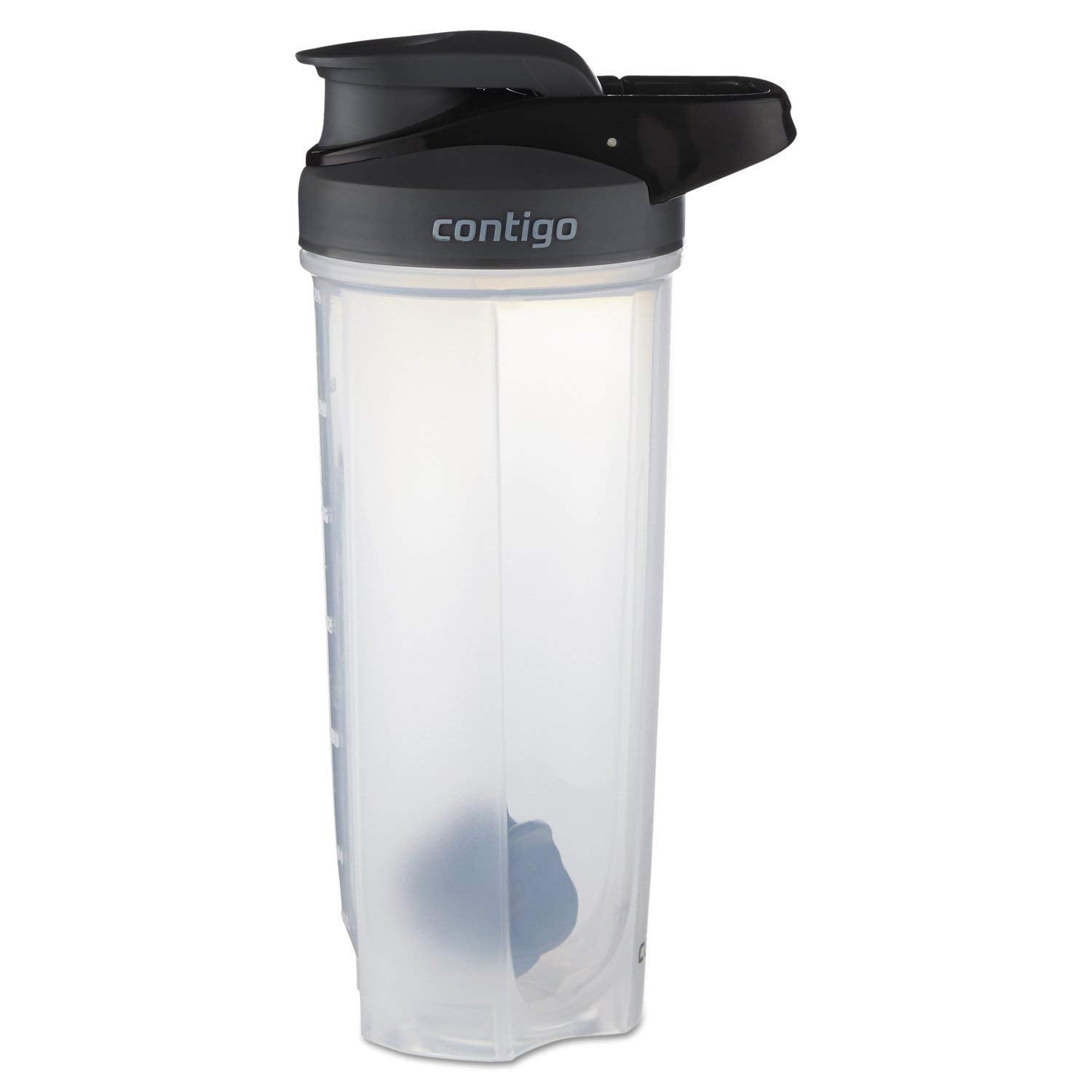 Contigo Shake & Go Fit, vue profil, design ergonomique pour un transport facile.