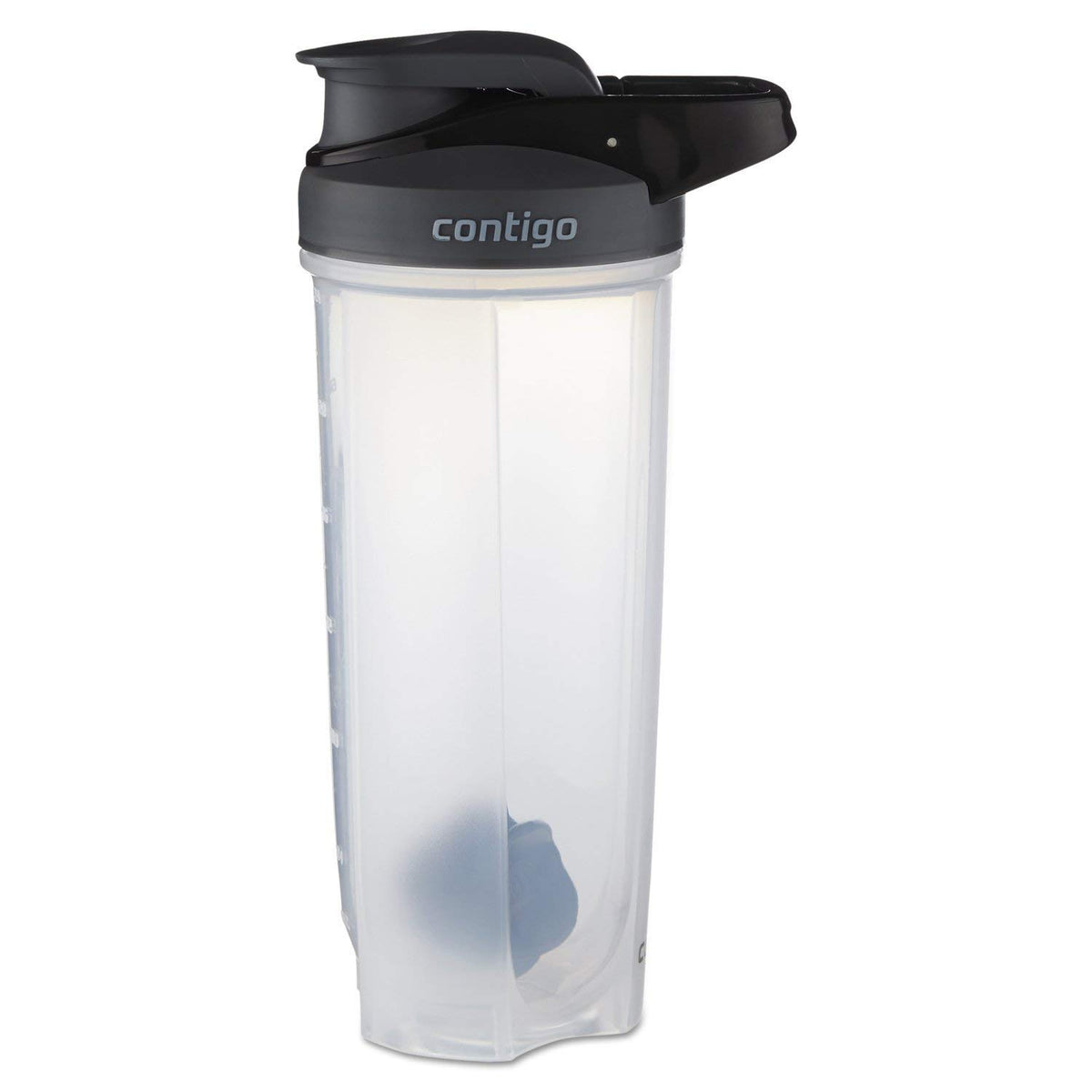 Contigo Shake & Go Fit, vue profil, design ergonomique pour un transport facile.