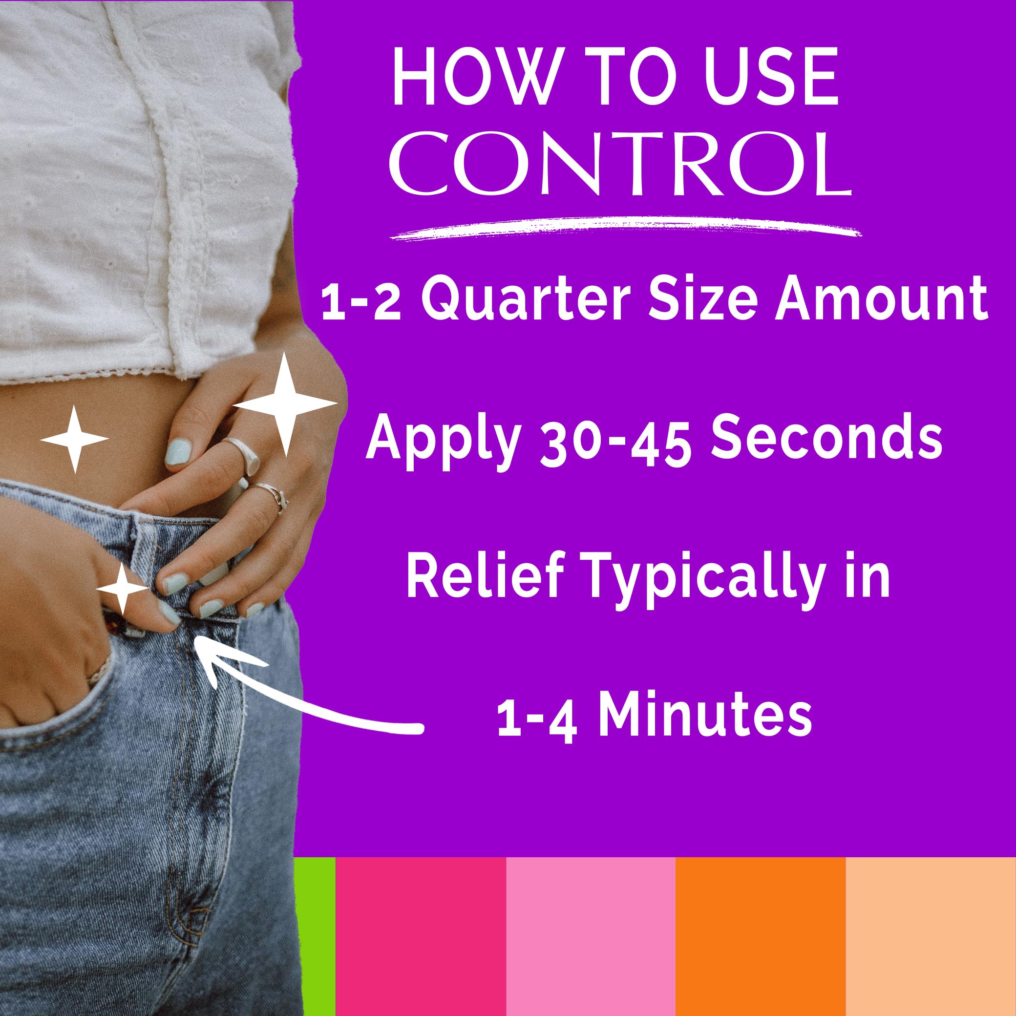 CONTROL, ingrédients naturels sans hormones, offre une alternative douce et efficace.