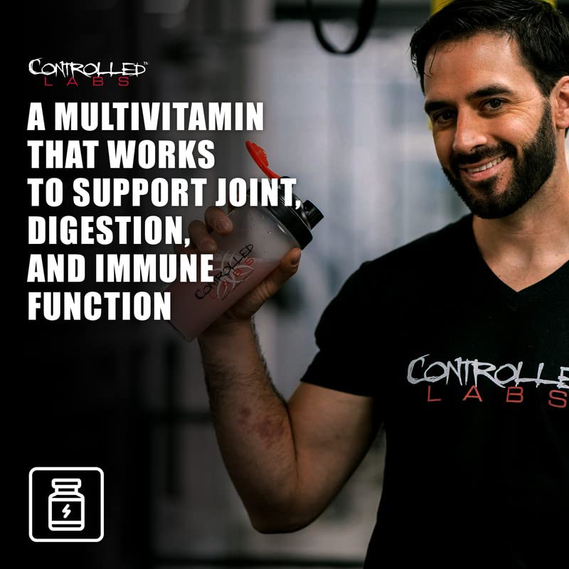 Controlled Labs Orange Triad : minéraux et vitamines pour récupération sportive.