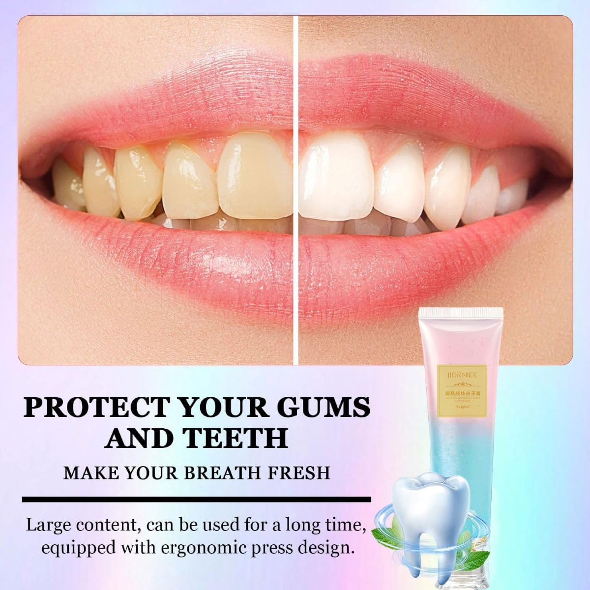 Conversionh Niacinamide, dentifrice soin pour dents sensibles et confort.