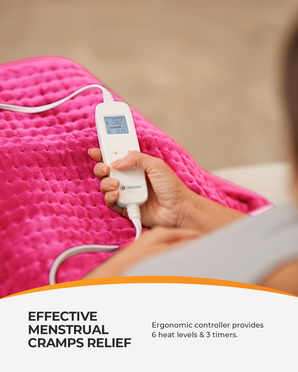 CooCoCo utilisation quotidienne confortable, idéal pour les routines de bien-être.