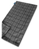 CooCoCo housse carreaux vue avant, protection durable du coussin chauffant.