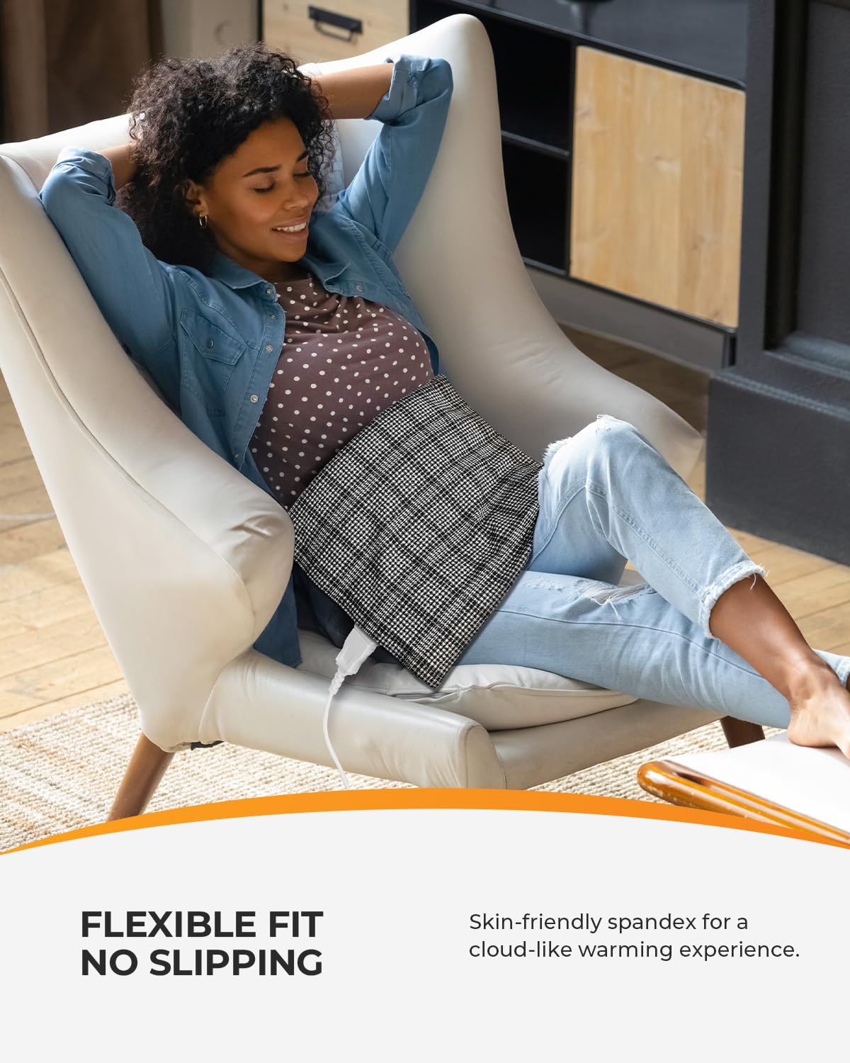 Rangement facilité et entretien simplifié grâce à la housse réutilisable.