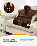 CooCoCo Tapis chauffant XXL – bords pondérés pour mieux épouser les contours.