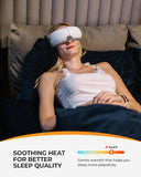 CooCoCo Masseur Oculaire Chauffant, connexion musique pour une expérience personnalisée.