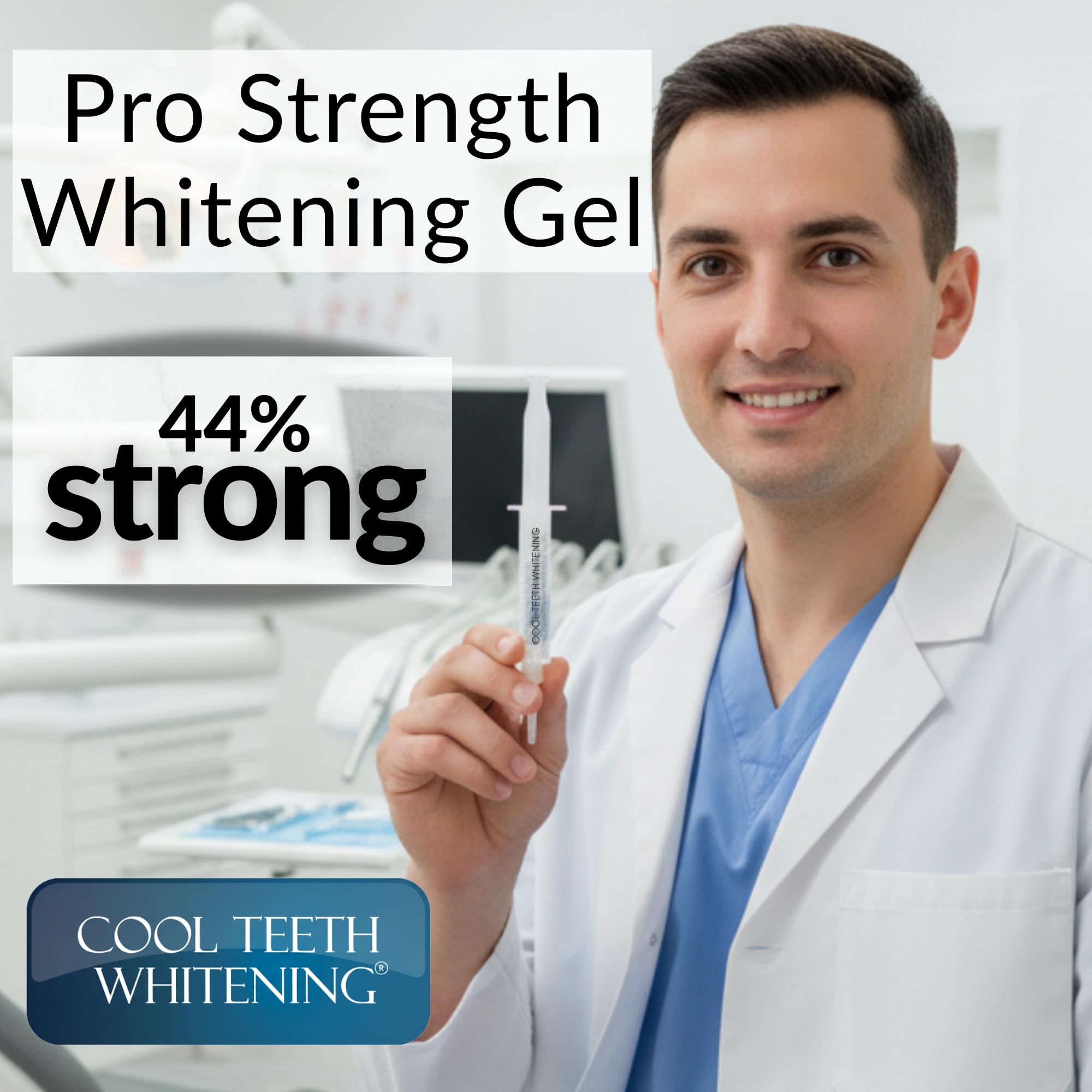 Cool Teeth Whitening: kit prêt à l'emploi et compatible LED