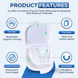 Gouttières Cool Teeth Whitening – nettoyage facile après usage.