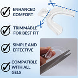 Gouttières Cool Teeth Whitening – rangement hygiénique lors des déplacements.