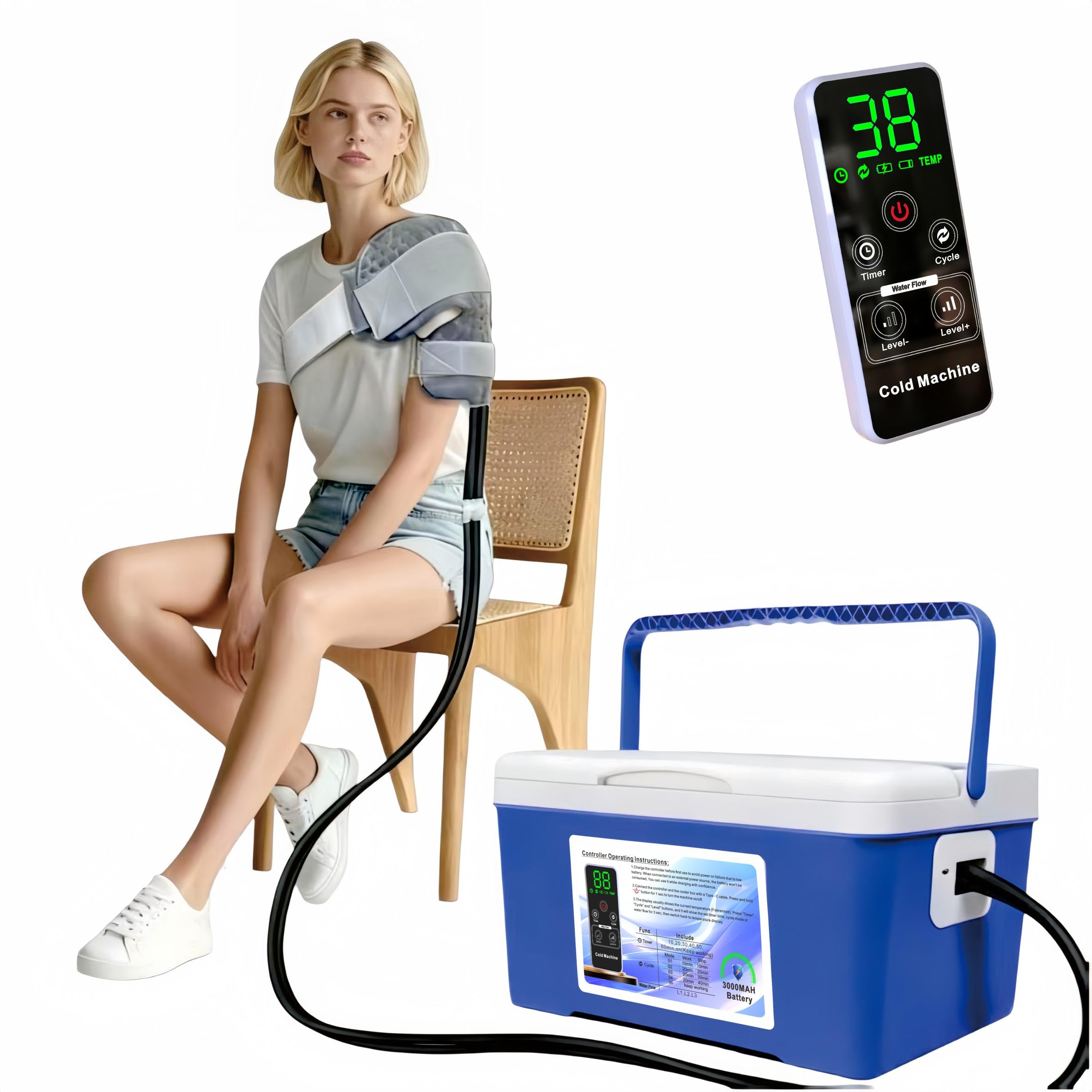 Cooler-TYU, machine-froid silencieuse en action pour usage à domicile