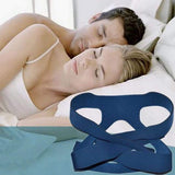 COONLINE harnais CPAP bleu – look discret et compatibilité avec plusieurs masques.