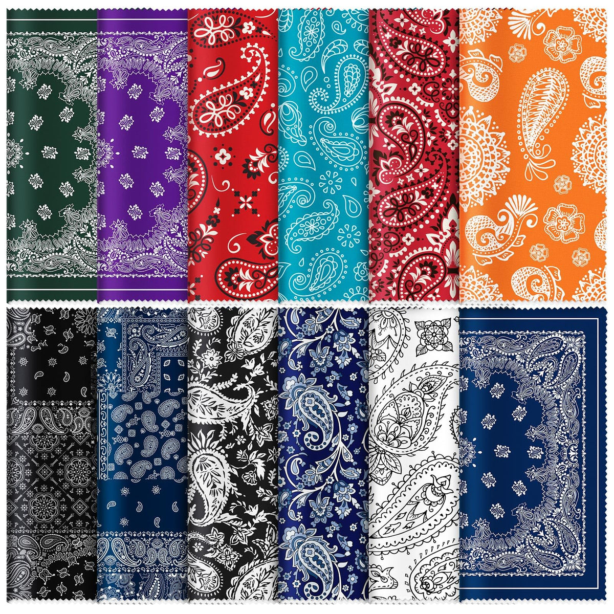 Copkim chiffons microfibres design-fleurs-paisley pour lunettes propres et sans traces.