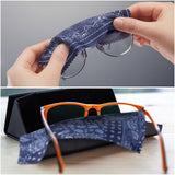 Copkim chiffons microfibres fleurs paisley, remplacement réutilisable et économique pour l'écran.