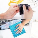 Copkim chiffons microfibre design-paisley, parfaits pour nettoyer lunettes en déplacement.