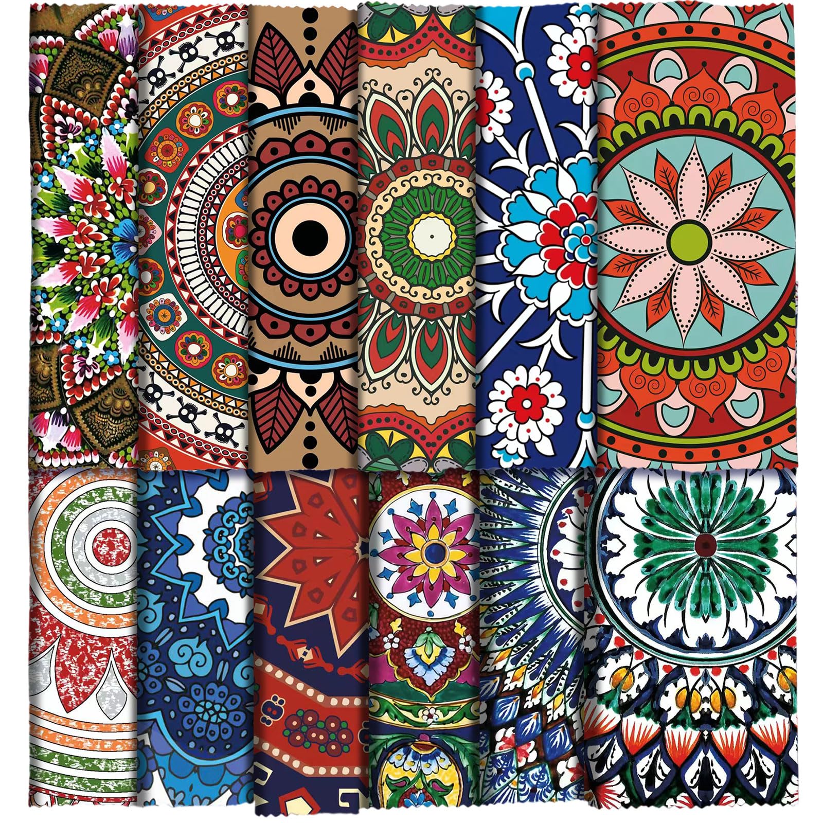 Copkim: lingette mandala en microfibre prête à nettoyer lunettes sans rayures