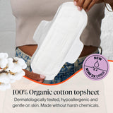 Cora – ailettes anti-fuite, protection renforcée lors des mouvements.