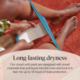 Cora - couverture arrière et barrières latérales anti-fuite pour une nuit sereine.