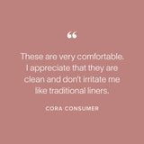 Cora-liner-longue : version longue pour une couverture accrue.