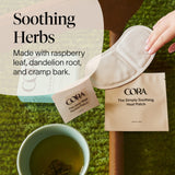Cora Patch de chaleur utilisant des extraits naturels pour détendre les muscles.