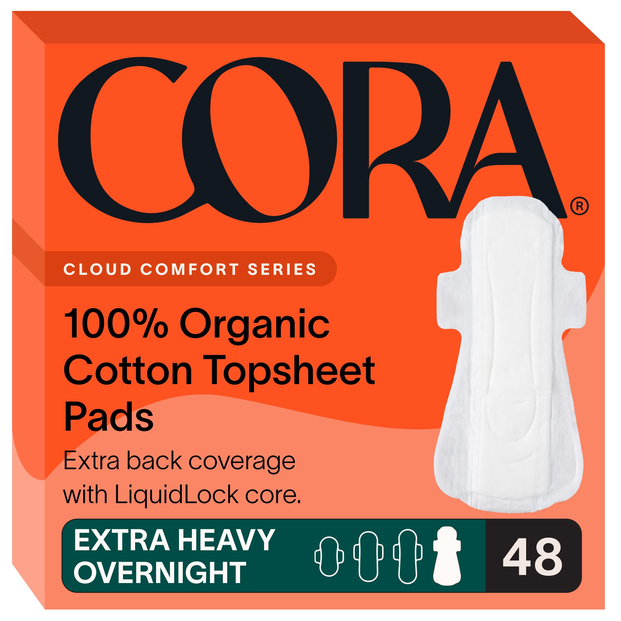 Cora protections nocturnes avec surface coton organique, douceur et sécurité.