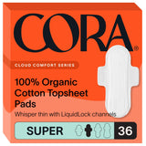 Cora serviette hygiénique en coton bio, douceur naturelle pour peau sensible.