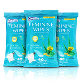Lingettes Coralite en utilisation quotidienne, format 14 x 20 cm.