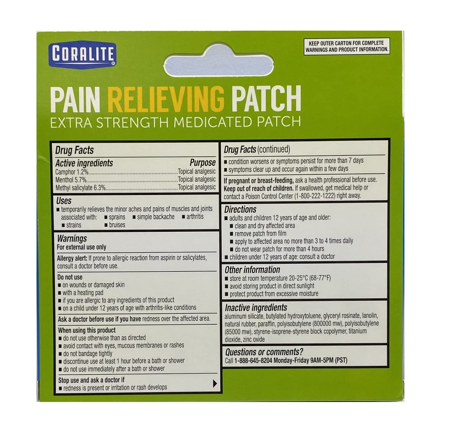 Pansement Coralite soulagement douleur articulaire, usage ciblé sur les articulations.