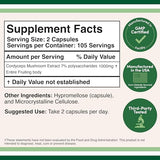 Extrait Cordyceps Sinensis 1000 mg: soutien potentiel a l endurance et a la vitalite.