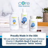 Core Med Science Glutathione liposomal presentoir sur etal, achat facile et clair.