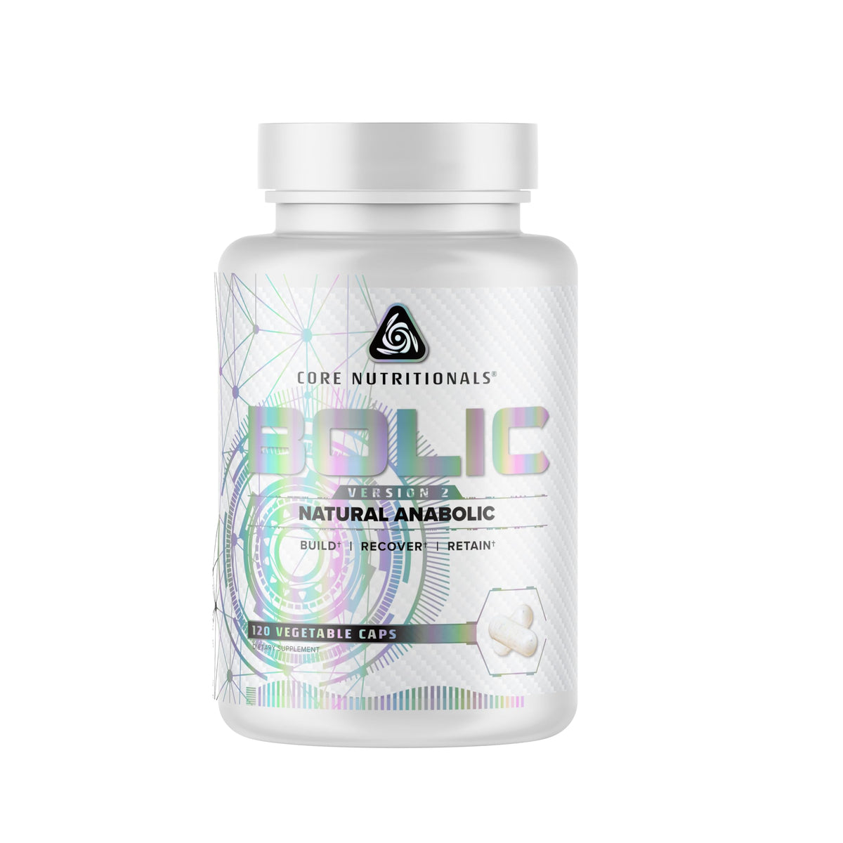 Capsules Core Nutritionals BOLIC Naturel pour soutenir l’entraînement et la récupération