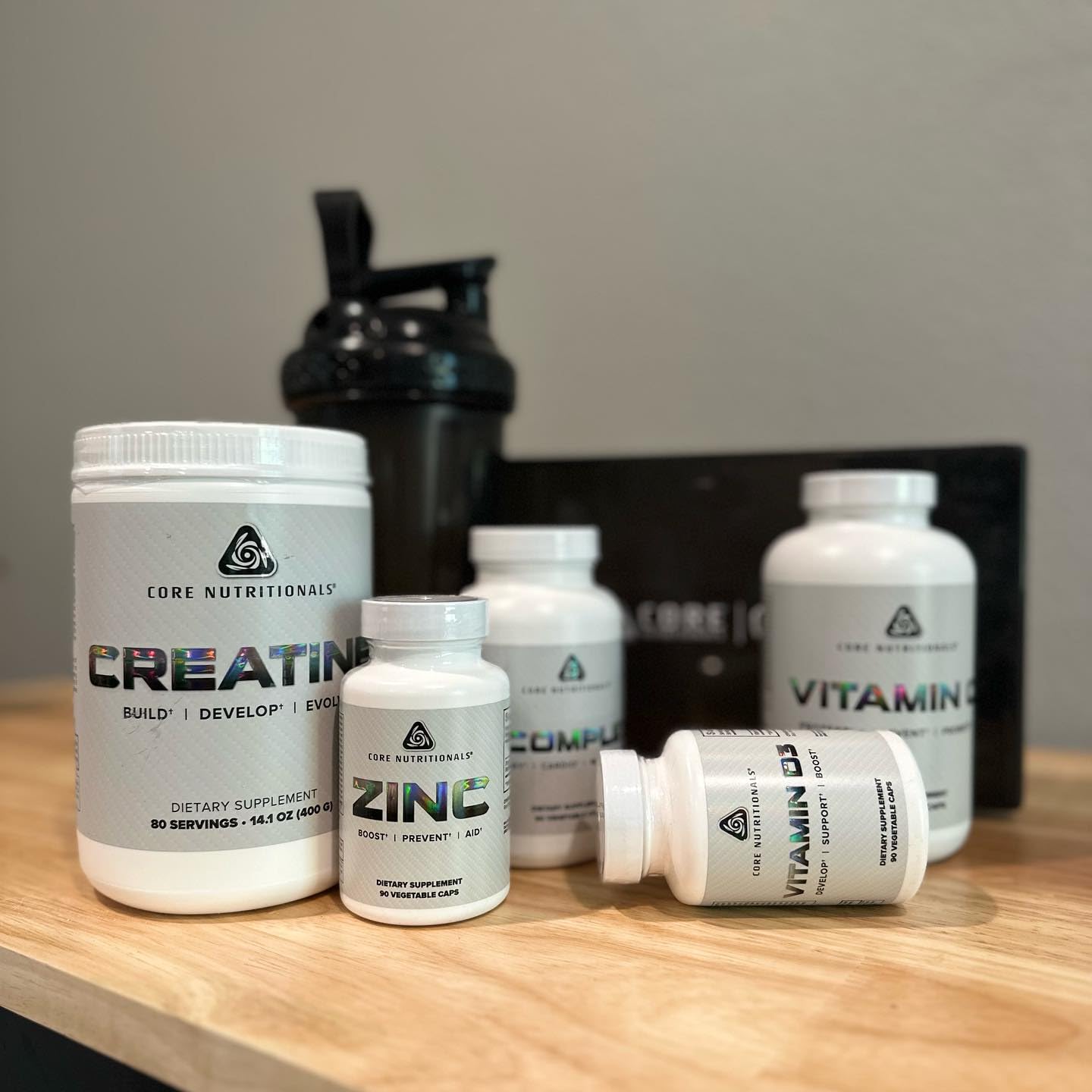 Core Nutritionals Créatine Monohydrate : améliore potentiellement la performance lors d’entraînements.