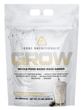 Core Nutritionals Grow Mass vanille smoothie, shake protéiné pour soutenir la prise de masse