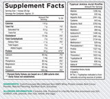 Core Nutritionals Iso Whey Protein Isolate — sans sucres ajoutés et sans colorants artificiels.