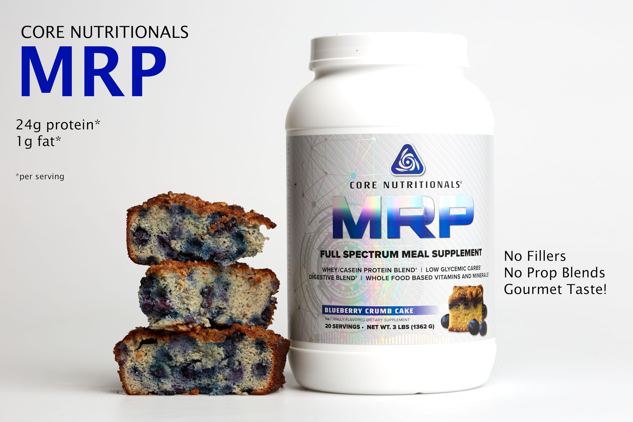 Core Nutritionals MRP cuillere dose : dose precise pour preparation rapide.