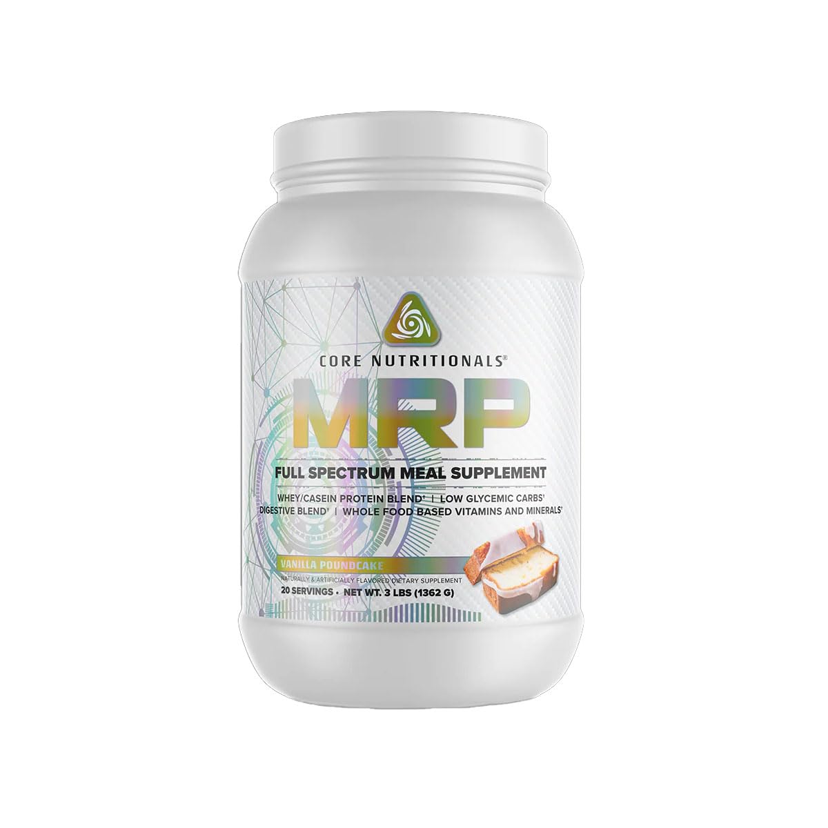 Core Nutritionals MRP pot fermé, repas pratique et nutrition équilibrée